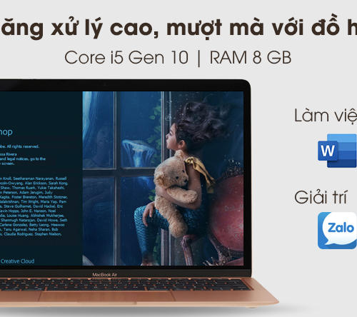 MacBook Air 2020 i5/8GB/256GB (Like New) 5 5 6