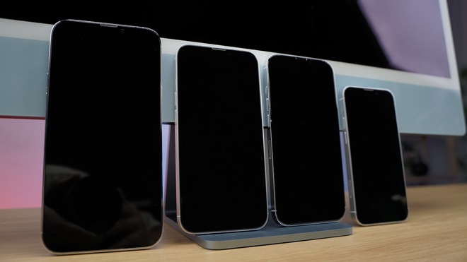 Hình ảnh rò rỉ 4 chiếc iPhone 13 tại Việt Nam 8 mo hinh iphone 13 7